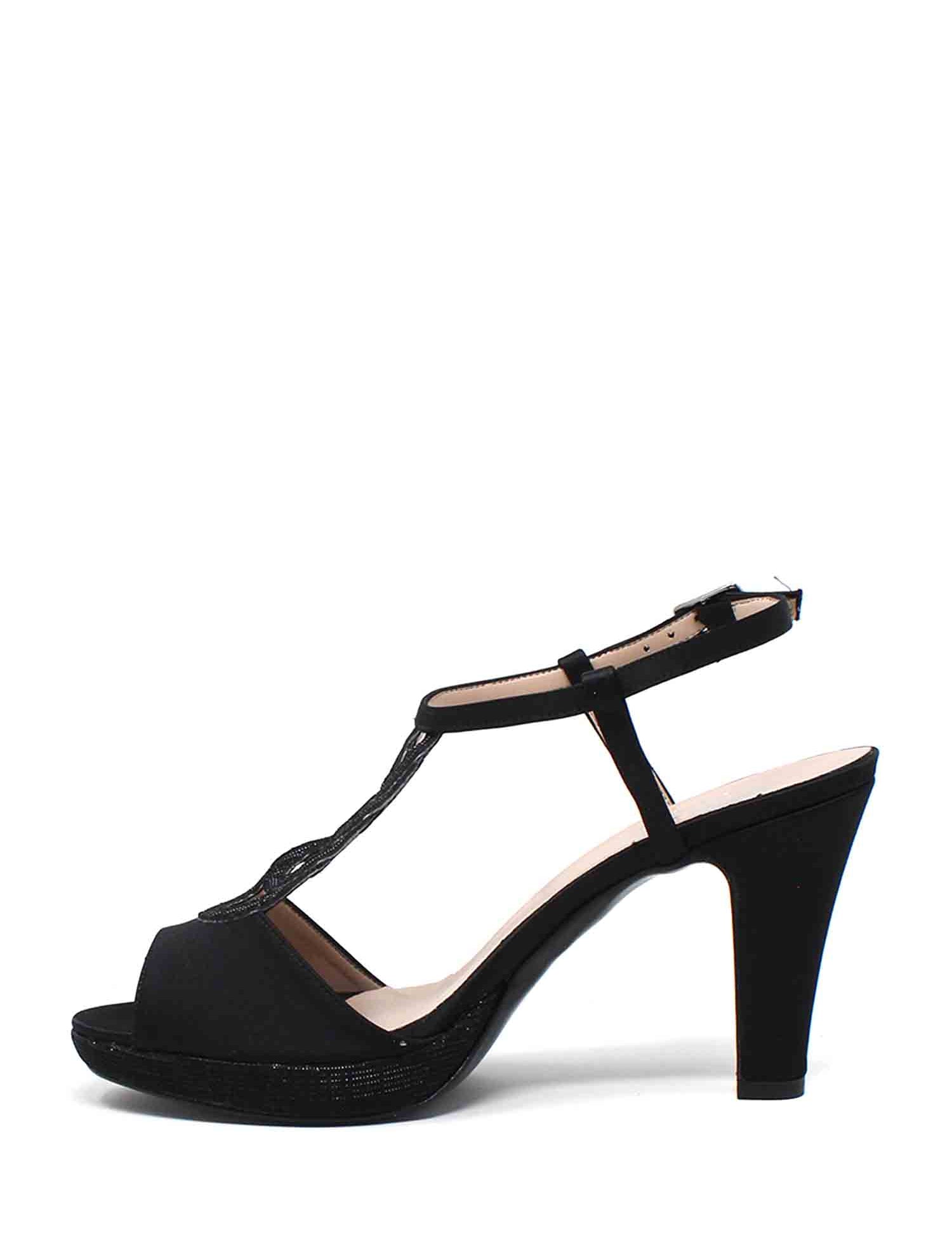 Sandali tacco Nero Grace Shoes