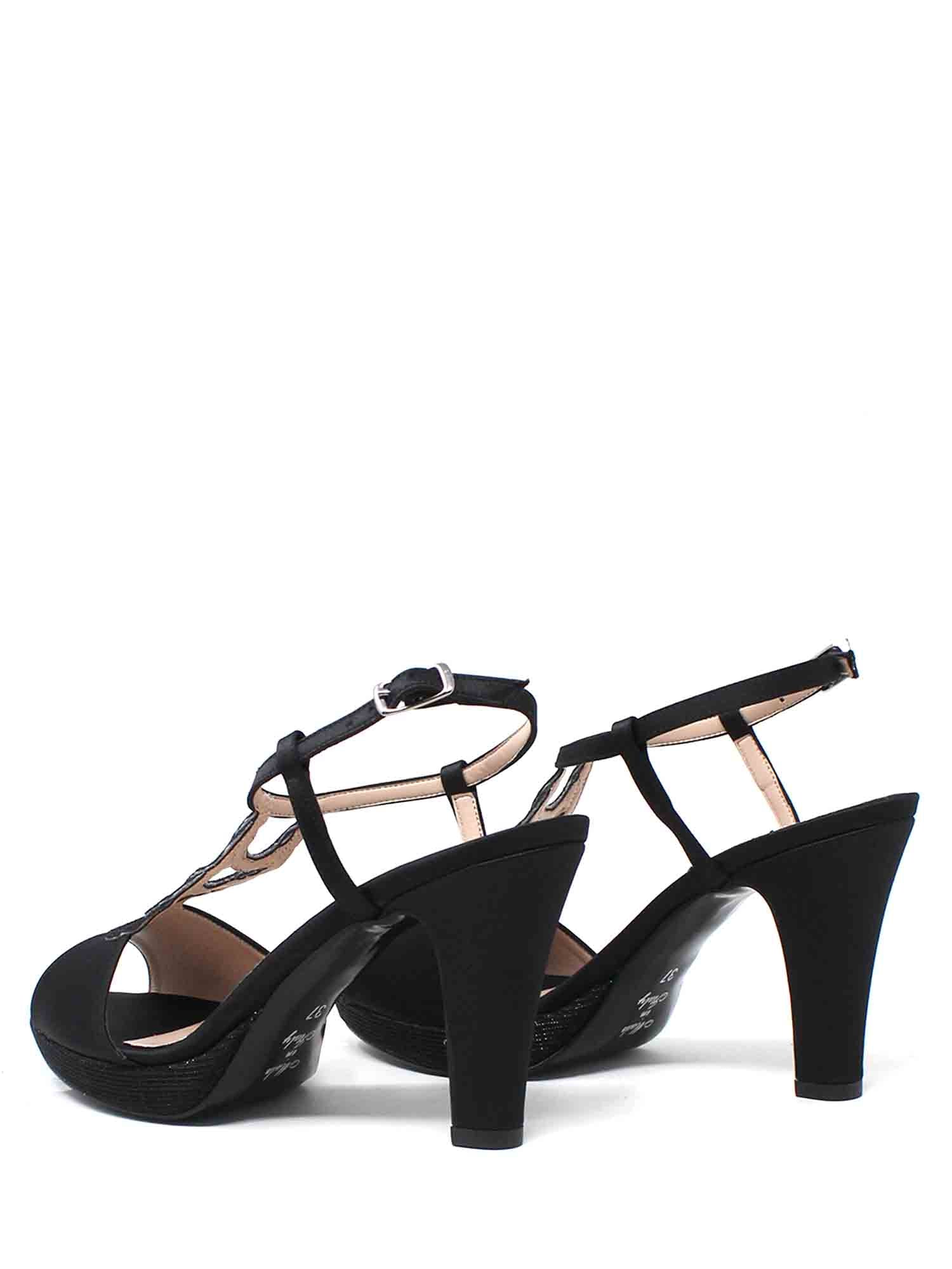 Sandali tacco Nero Grace Shoes