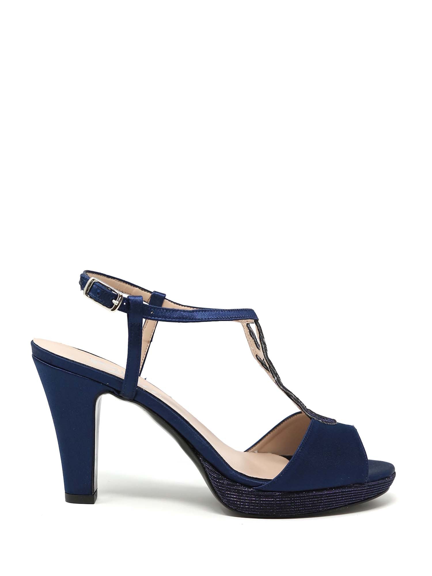 Sandali tacco Blu Grace Shoes
