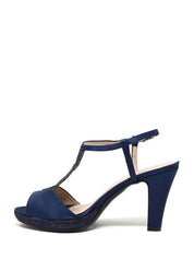 Sandali tacco Blu Grace Shoes