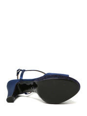 Sandali tacco Blu Grace Shoes
