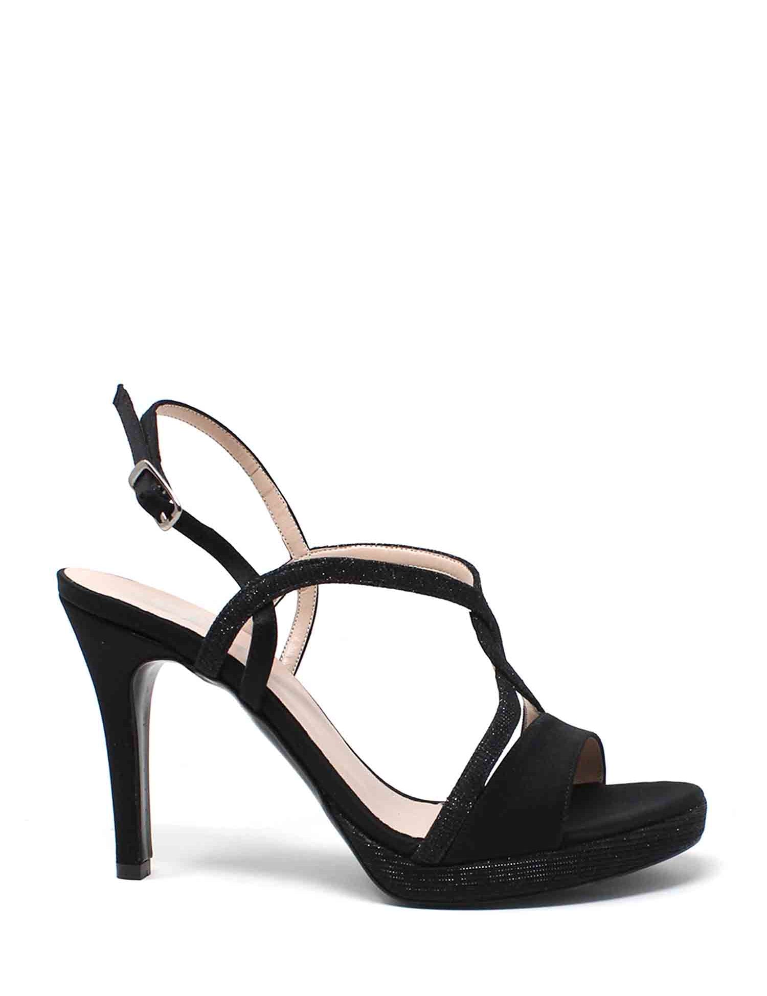 Sandali tacco Nero Grace Shoes