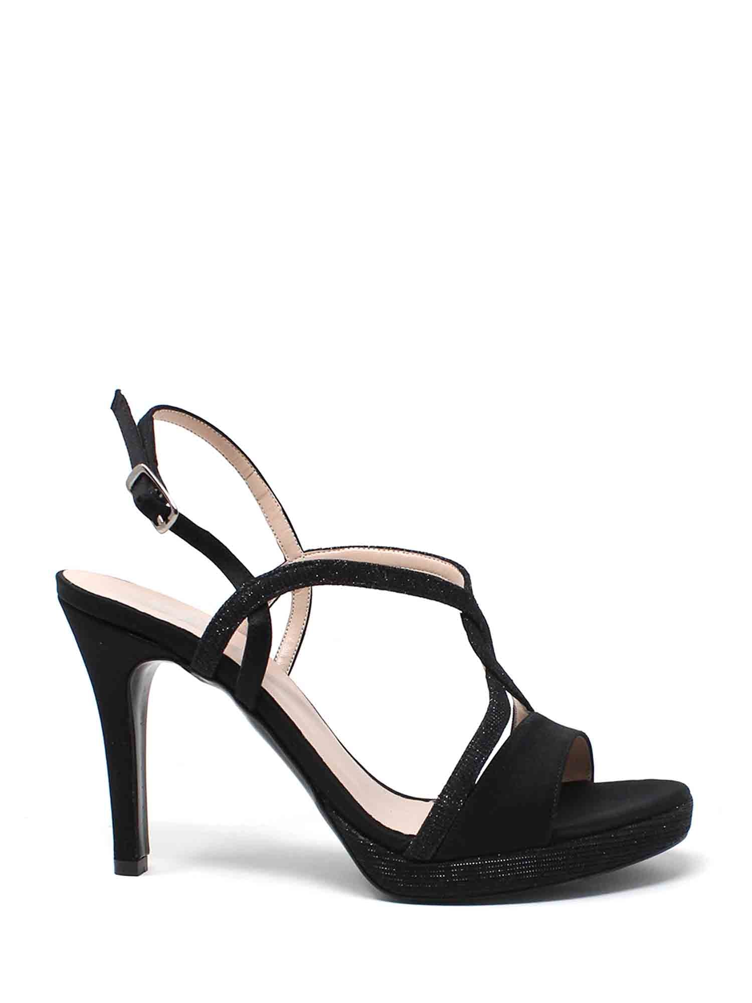 Sandali tacco Nero Grace Shoes