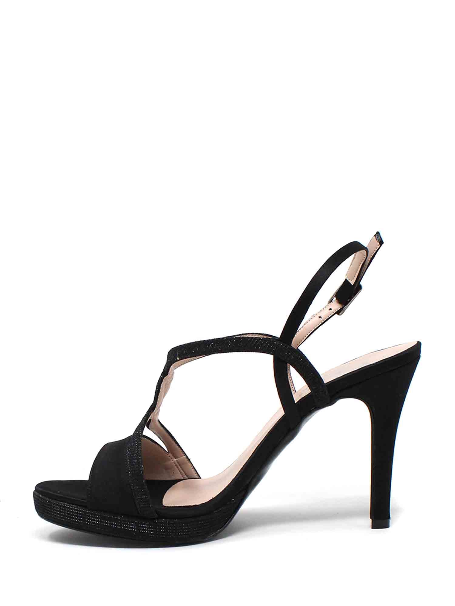 Sandali tacco Nero Grace Shoes