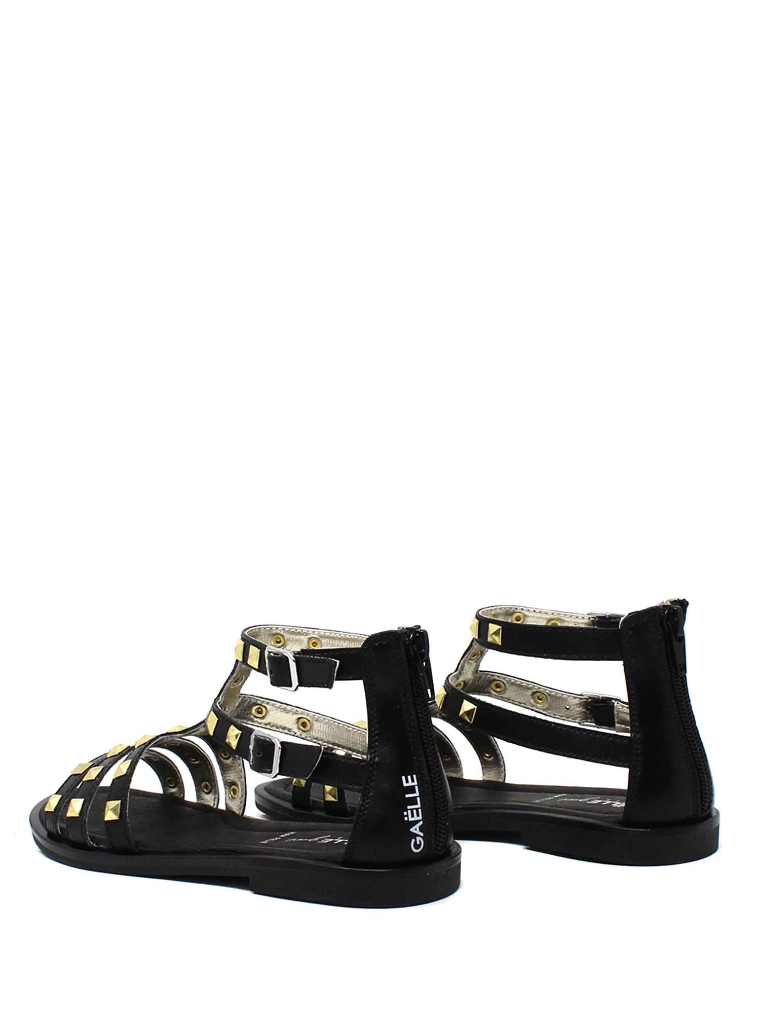 Sandali Nero Gaelle Paris