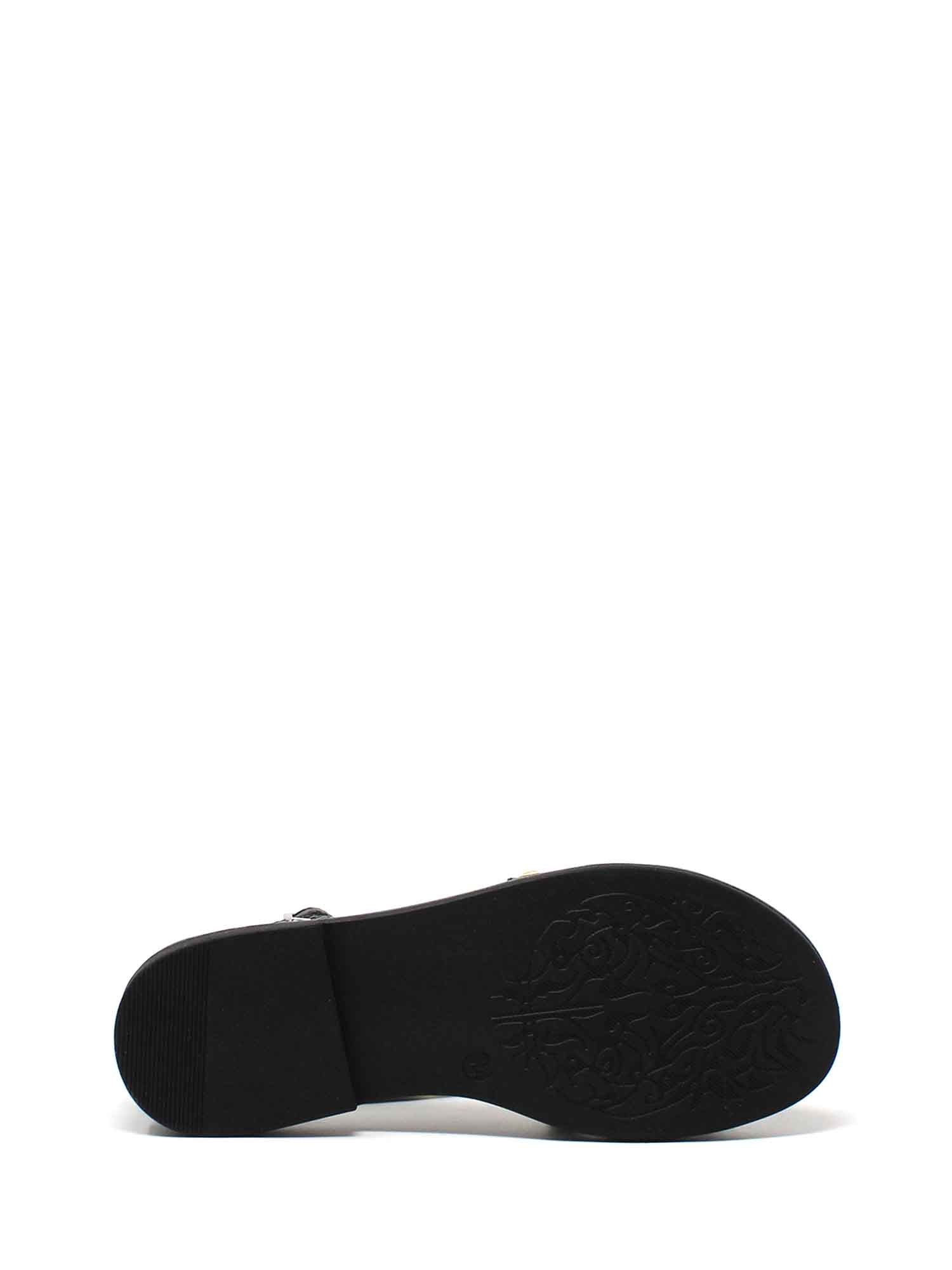 Sandali Nero Gaelle Paris