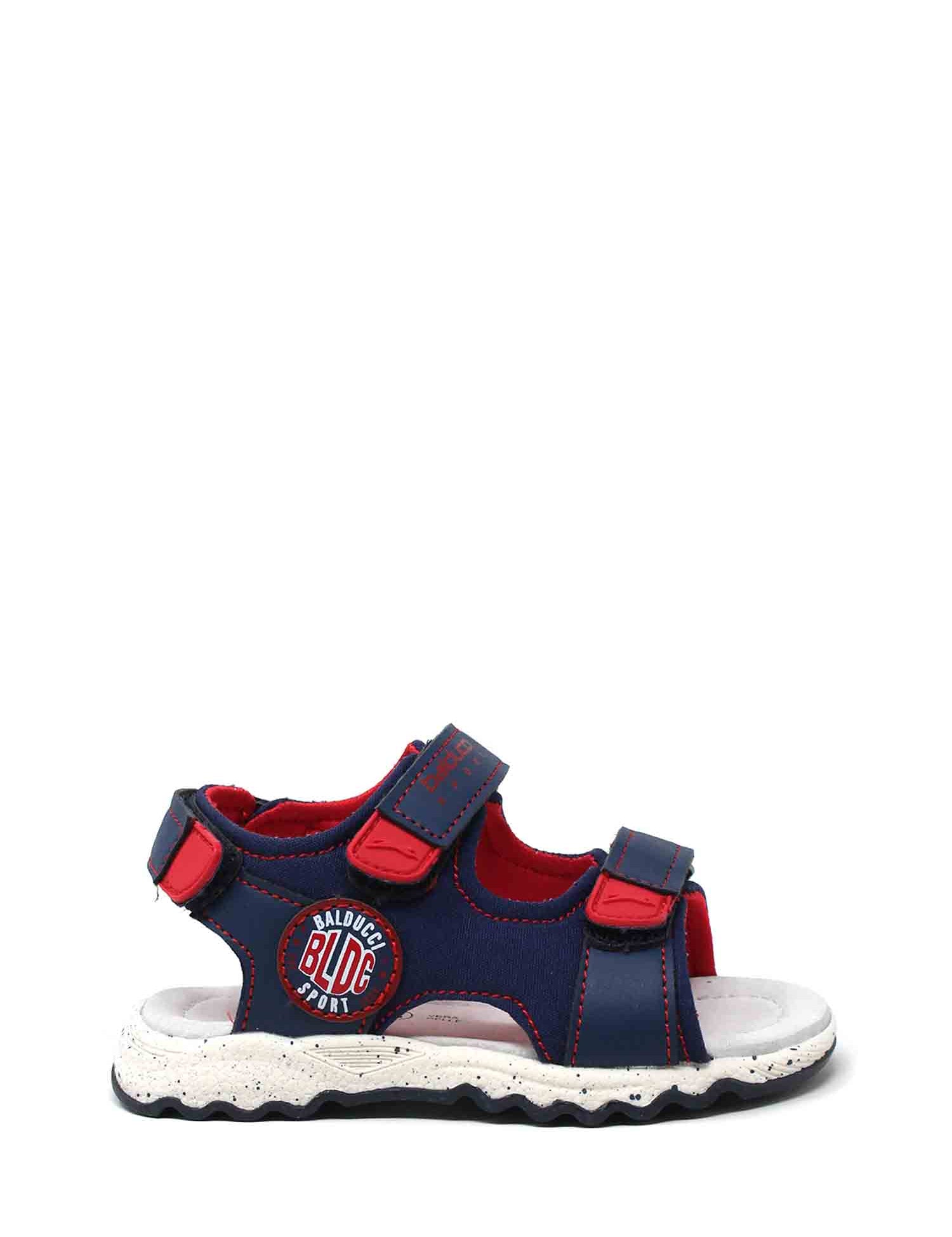 Sandali con strappi Blu Balducci