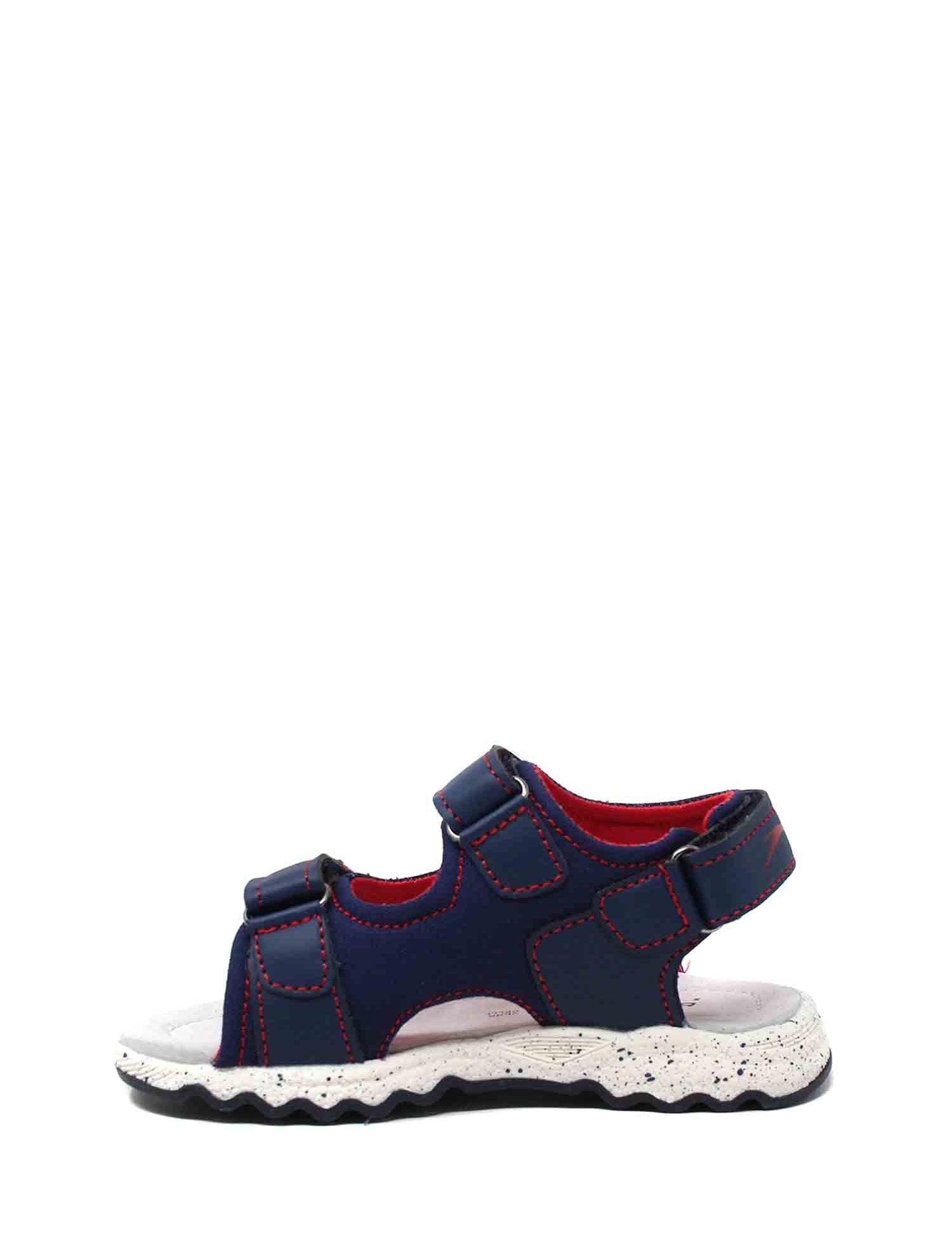 Sandali con strappi Blu Balducci