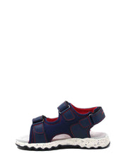 Sandali con strappi Blu Balducci