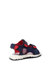 Sandali con strappi Blu Balducci