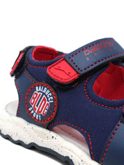 Sandali con strappi Blu Balducci