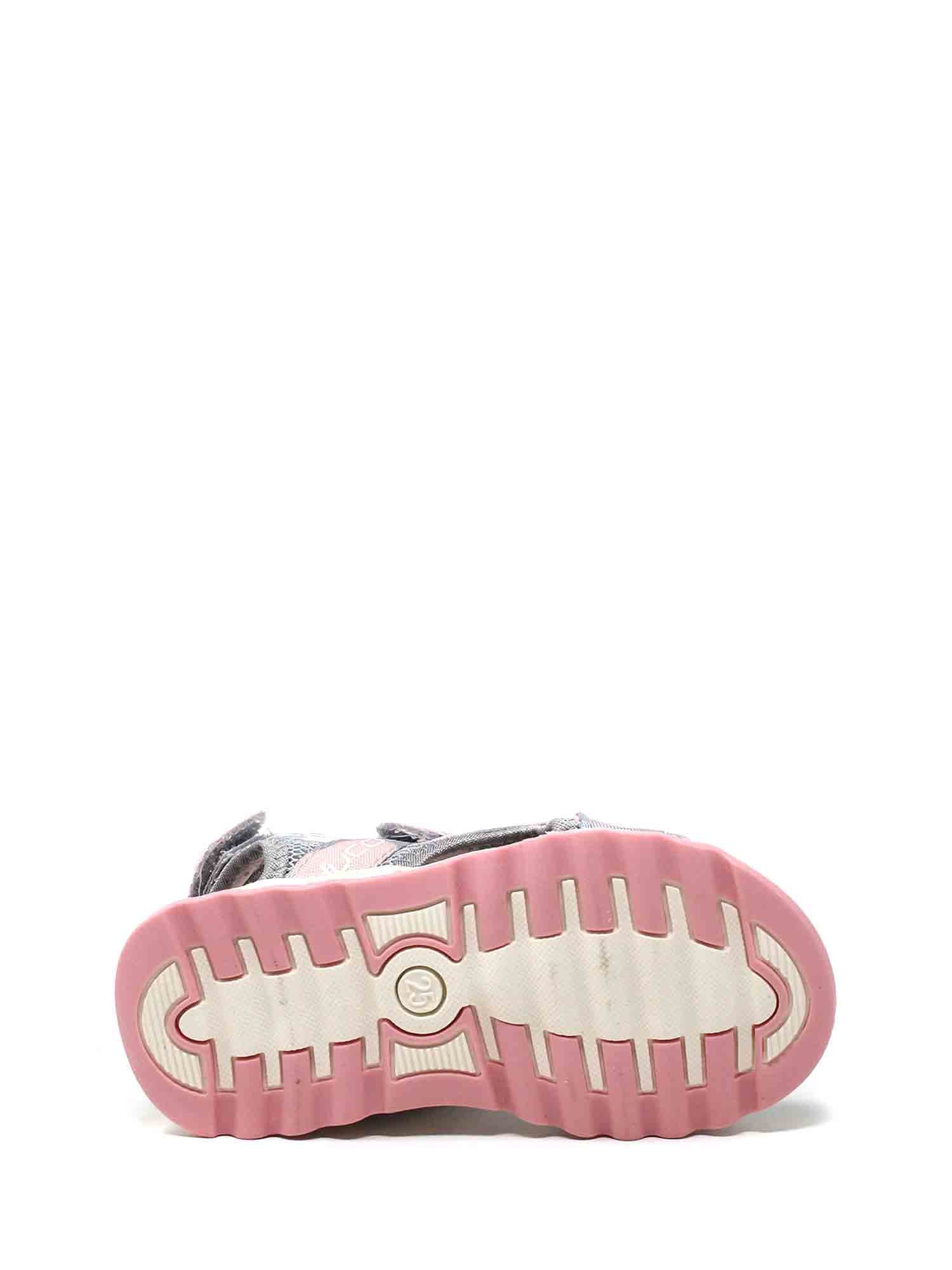 Sandali con strappi Grigio Balducci