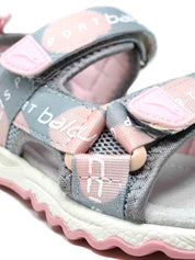 Sandali con strappi Grigio Balducci