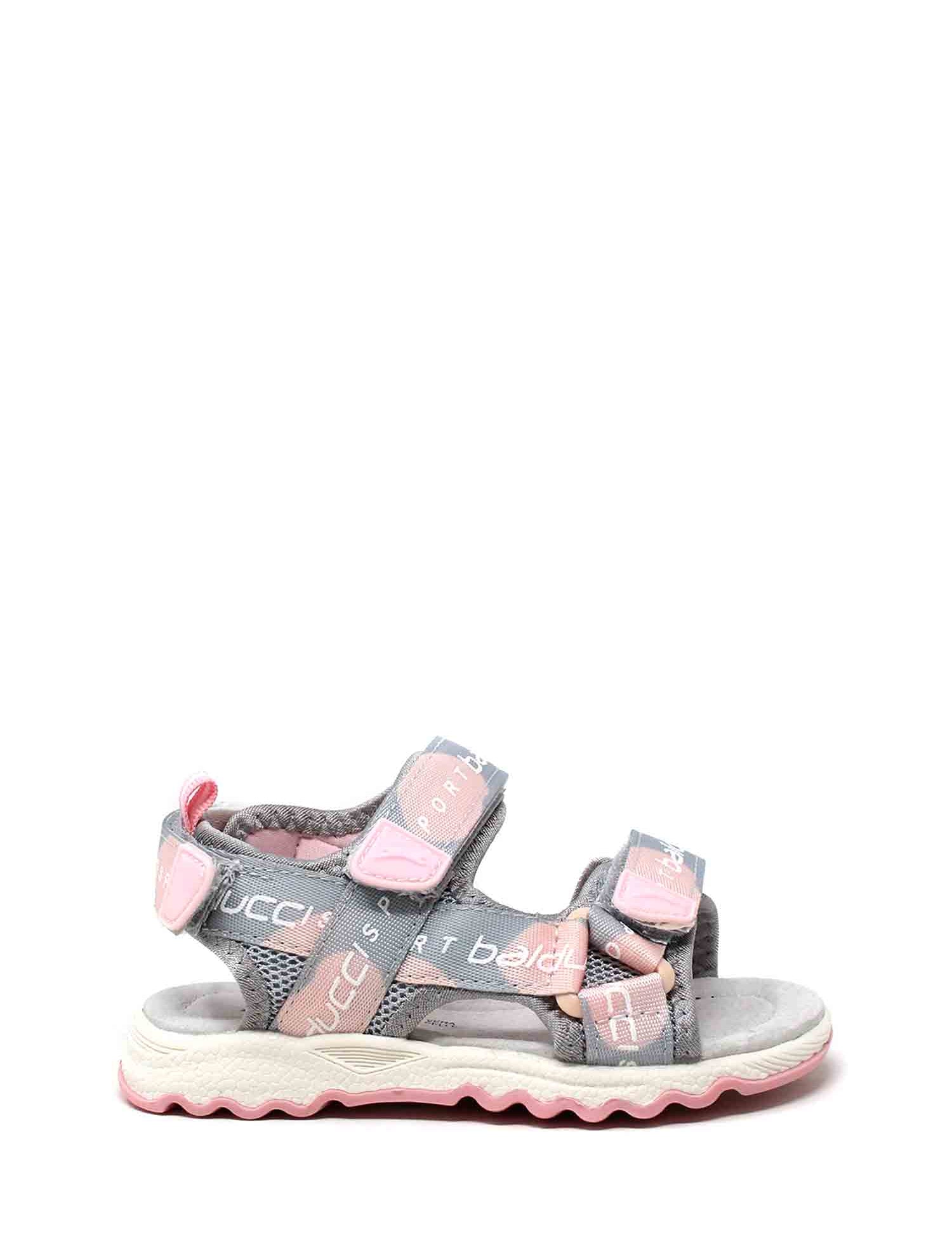 Sandali con strappi Grigio Balducci