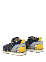 Sandali con strappi Blu Balducci