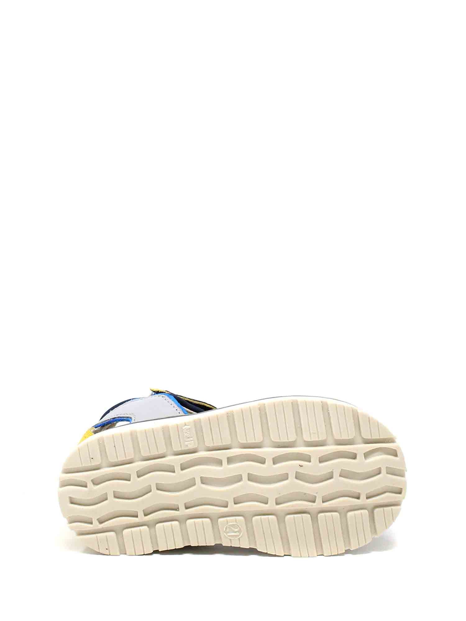 Sandali con strappi Blu Balducci