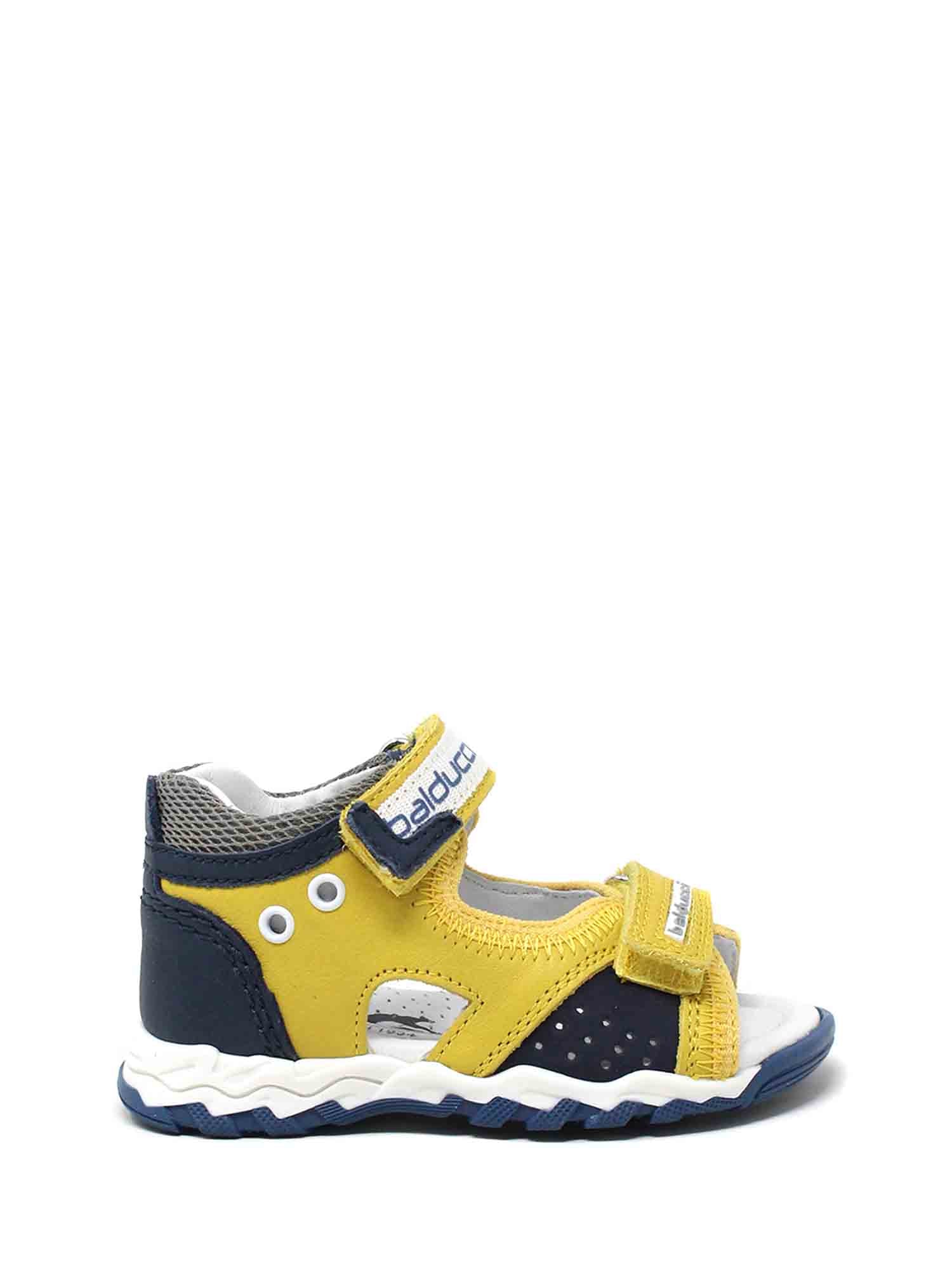 Sandali con strappi Giallo Balducci