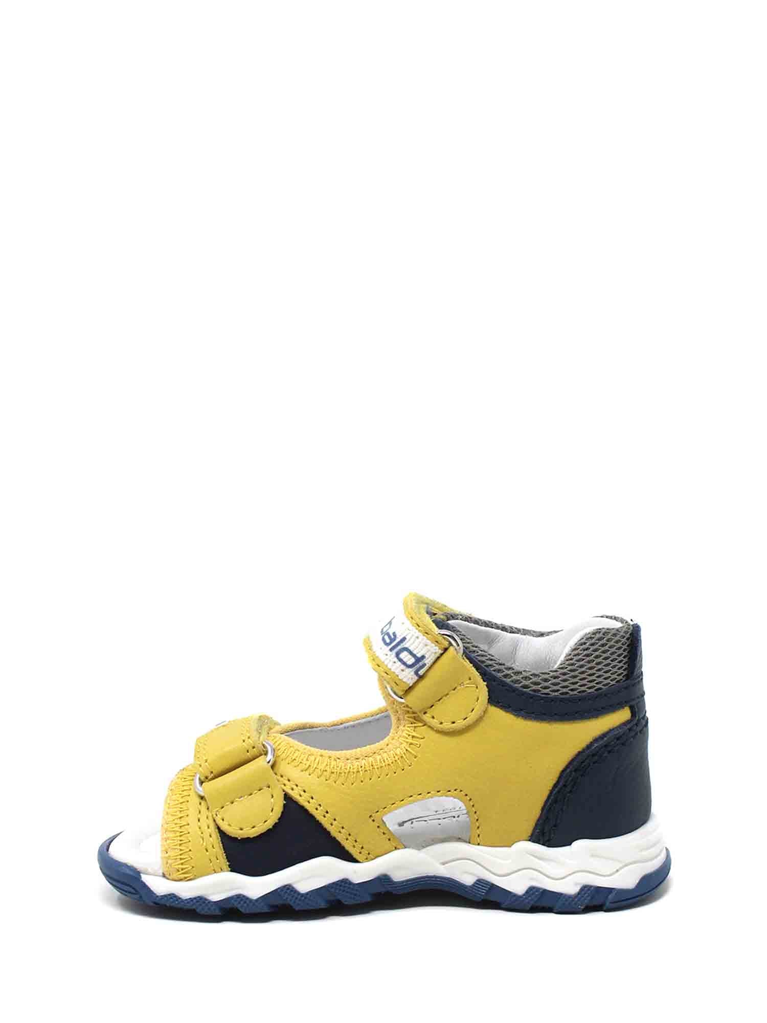 Sandali con strappi Giallo Balducci