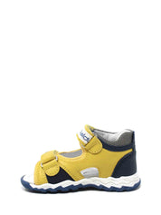 Sandali con strappi Giallo Balducci