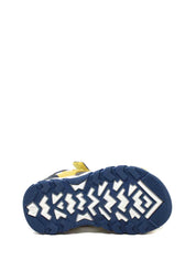 Sandali con strappi Giallo Balducci