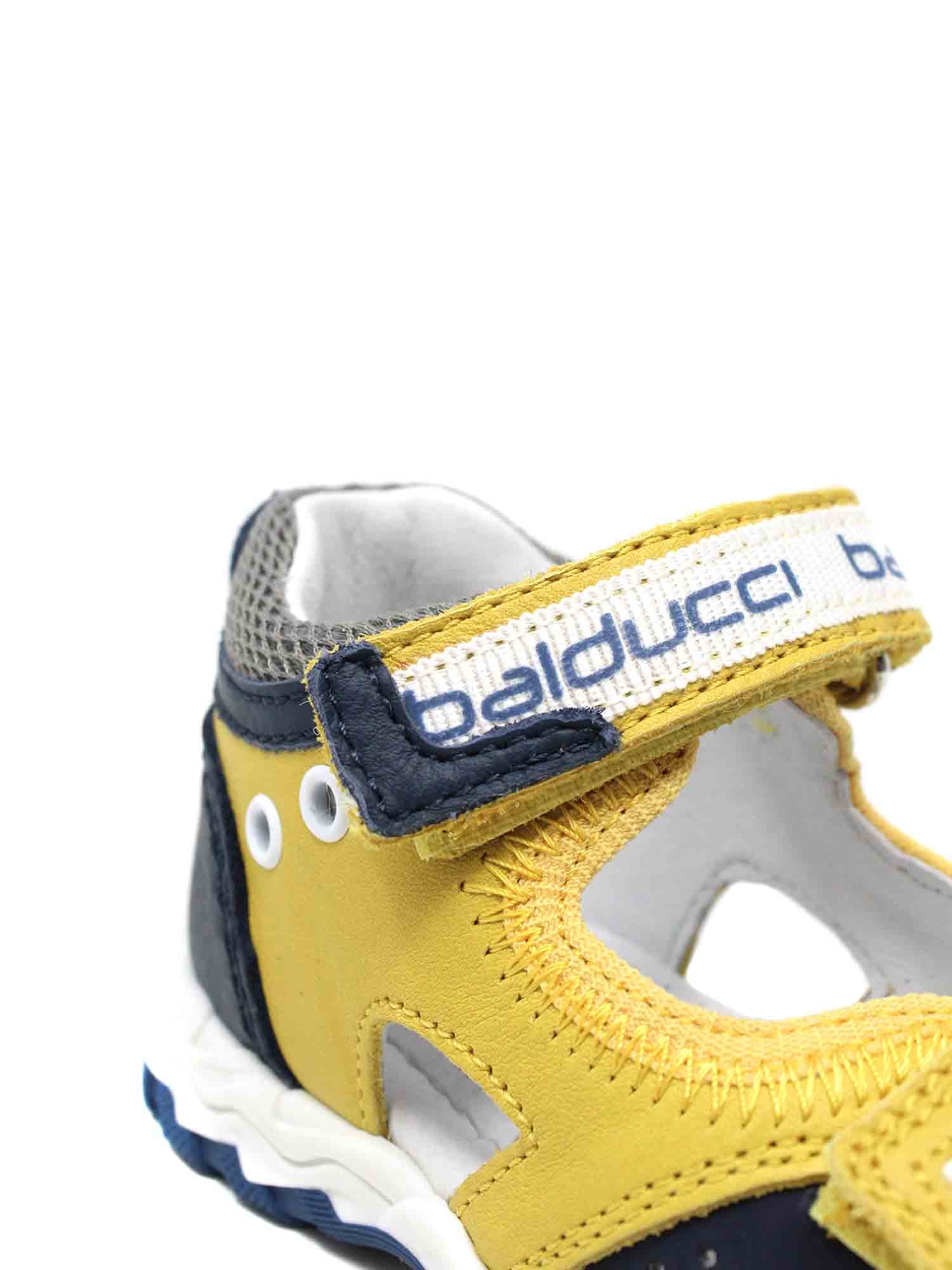 Sandali con strappi Giallo Balducci