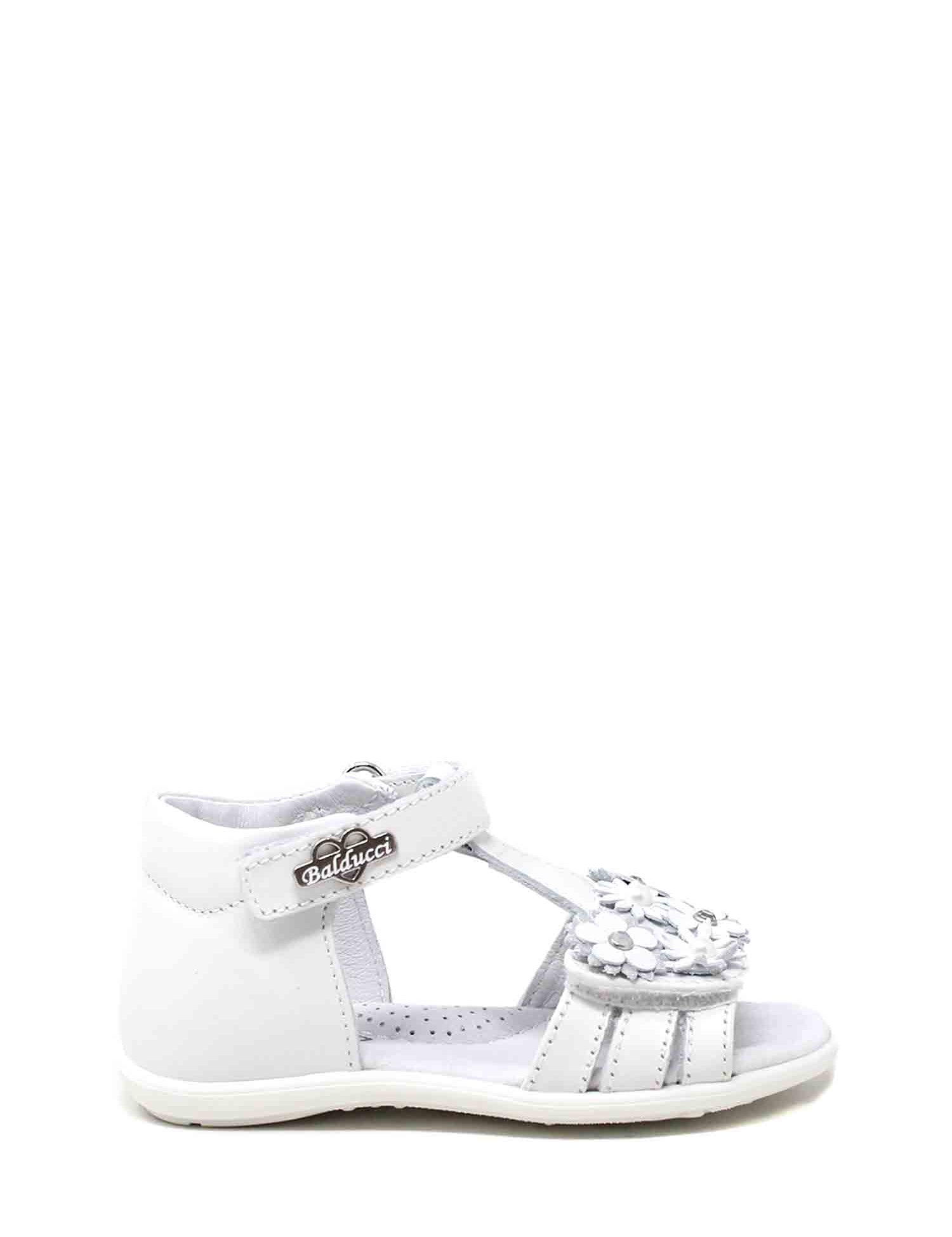 Sandali con strappi Bianco Balducci