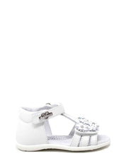 Sandali con strappi Bianco Balducci