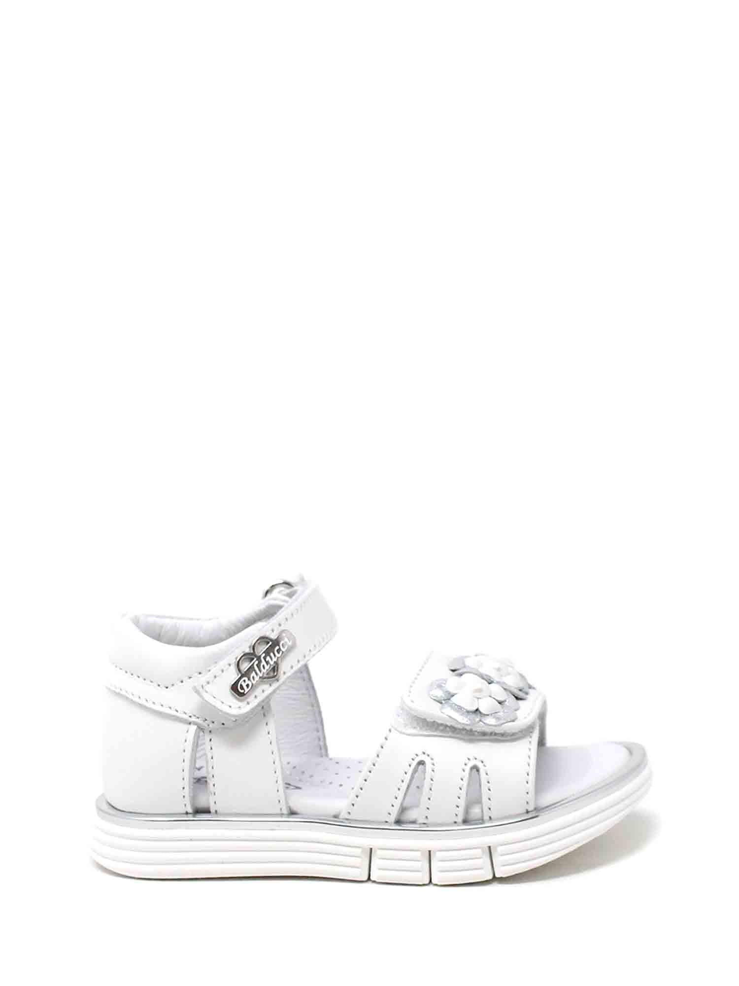 Sandali con strappi Bianco Balducci