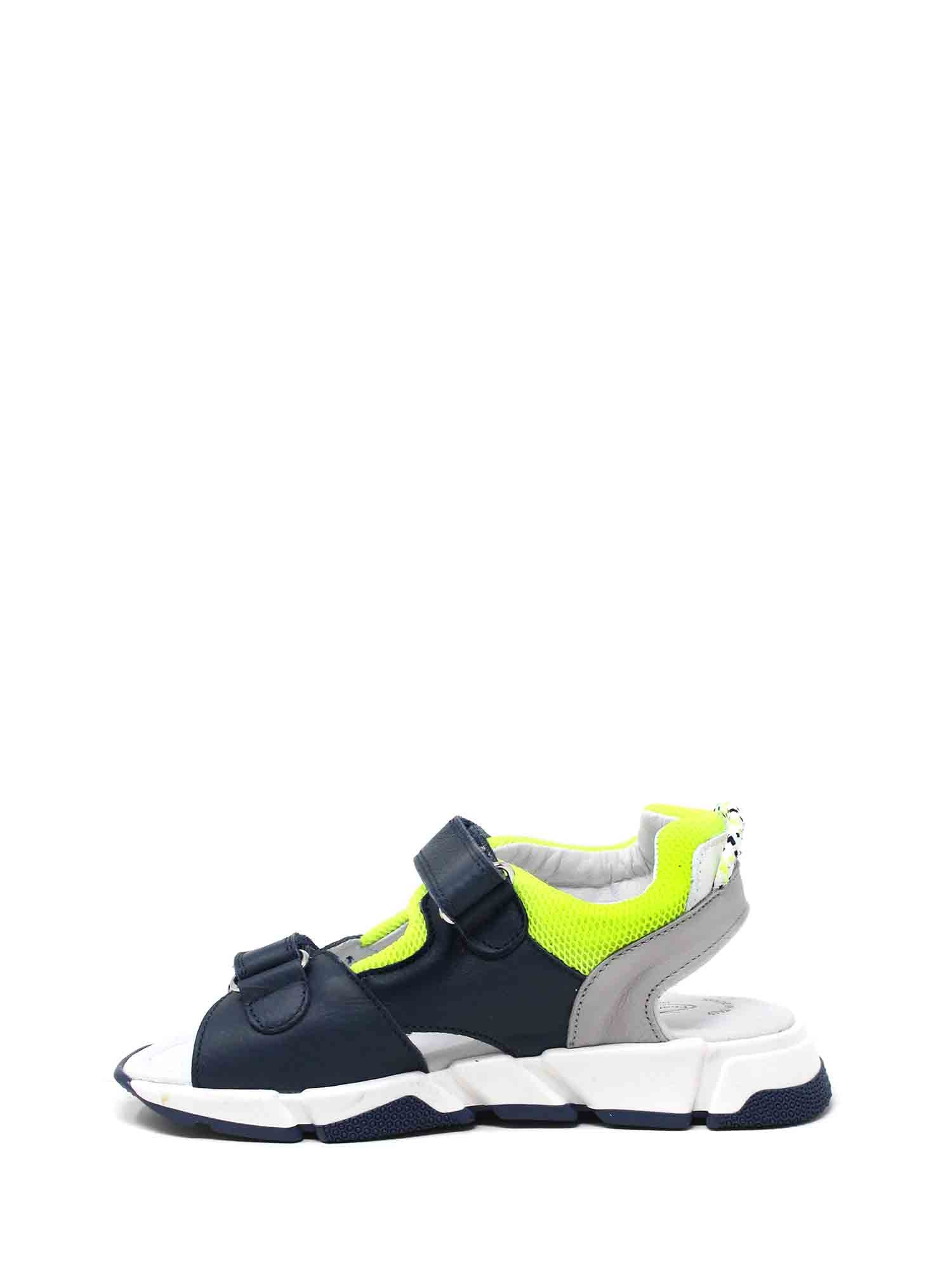 Sandali con strappi Blu Balducci