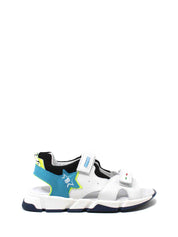 Sandali con strappi Bianco Balducci