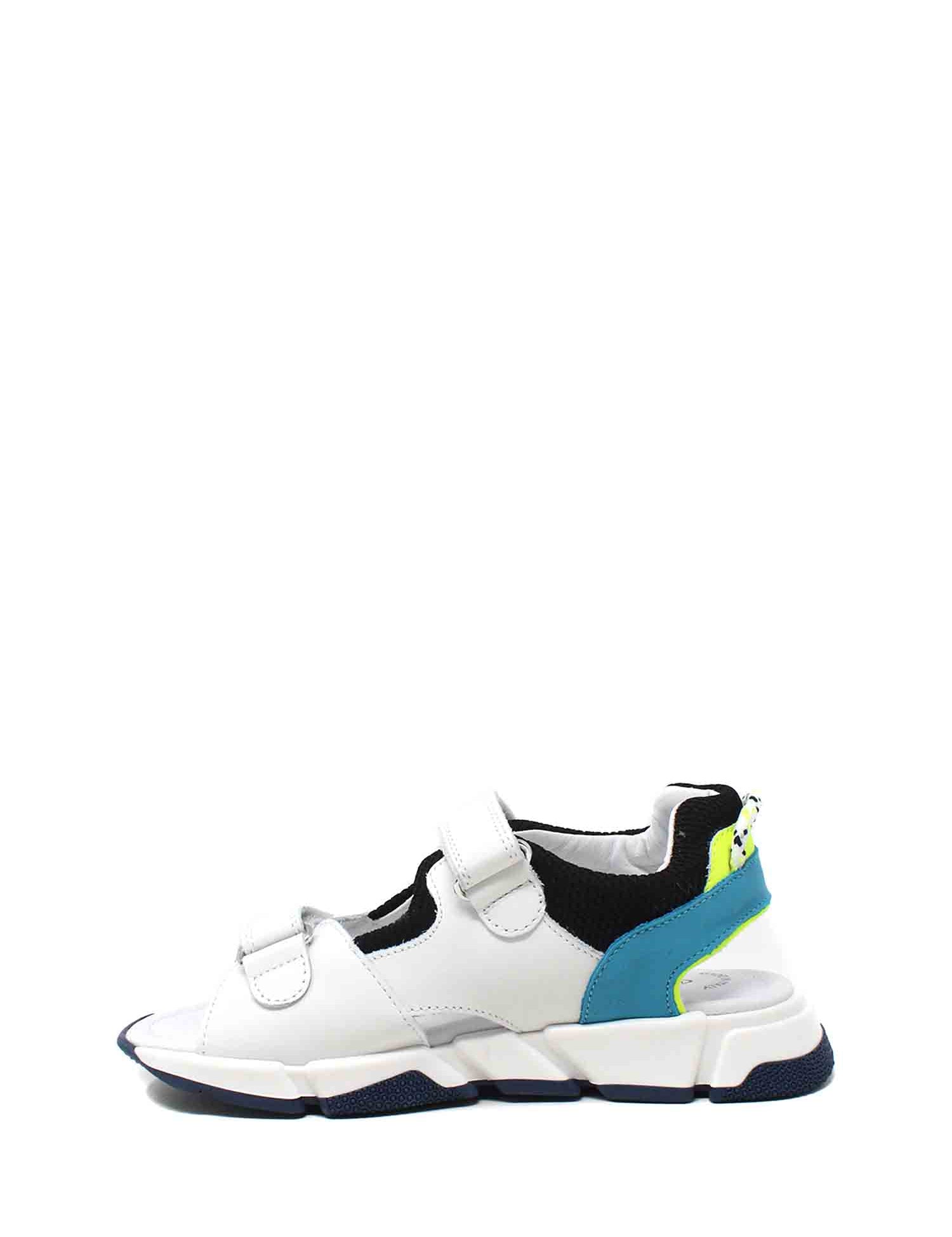 Sandali con strappi Bianco Balducci