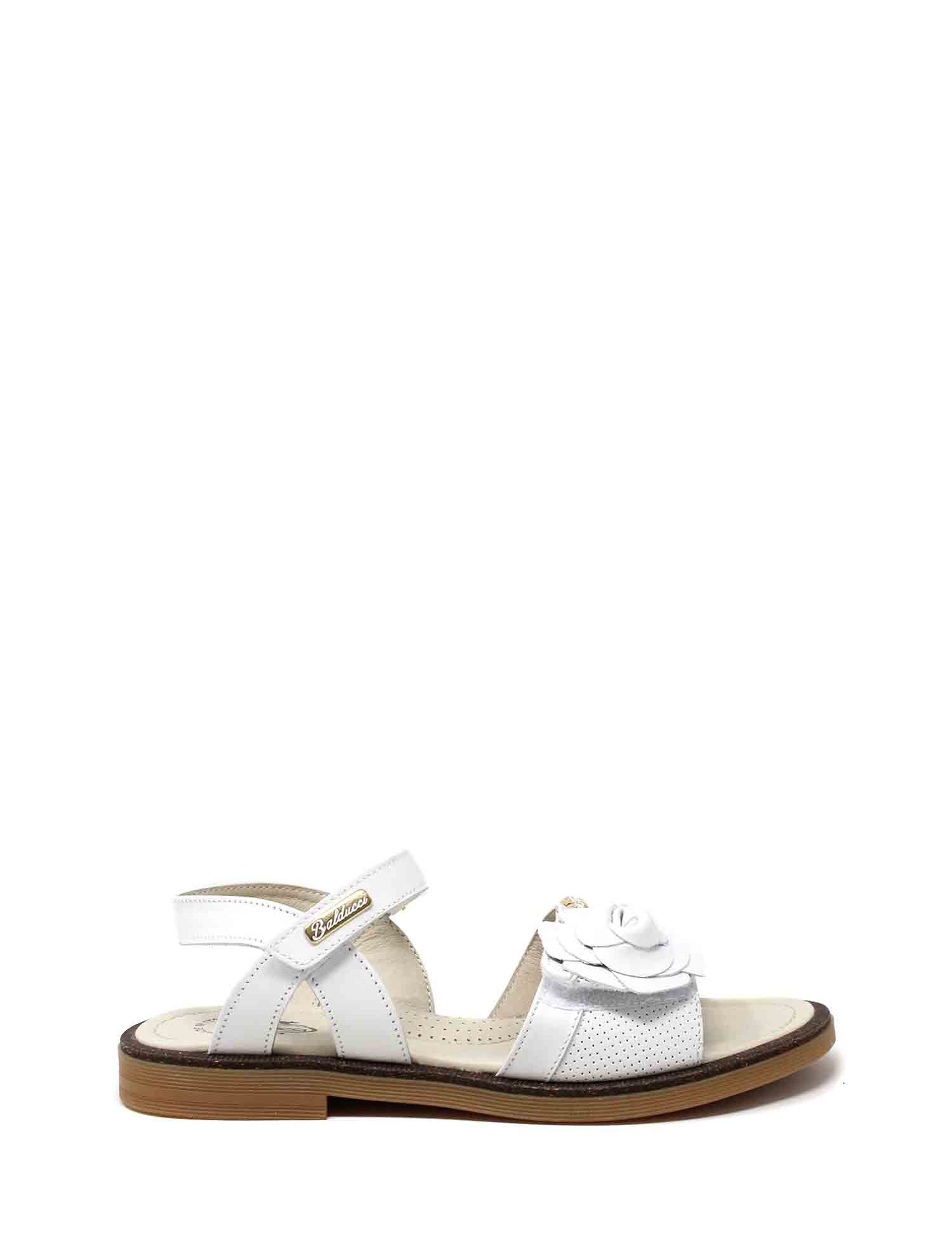 Sandali con strappi Bianco Balducci