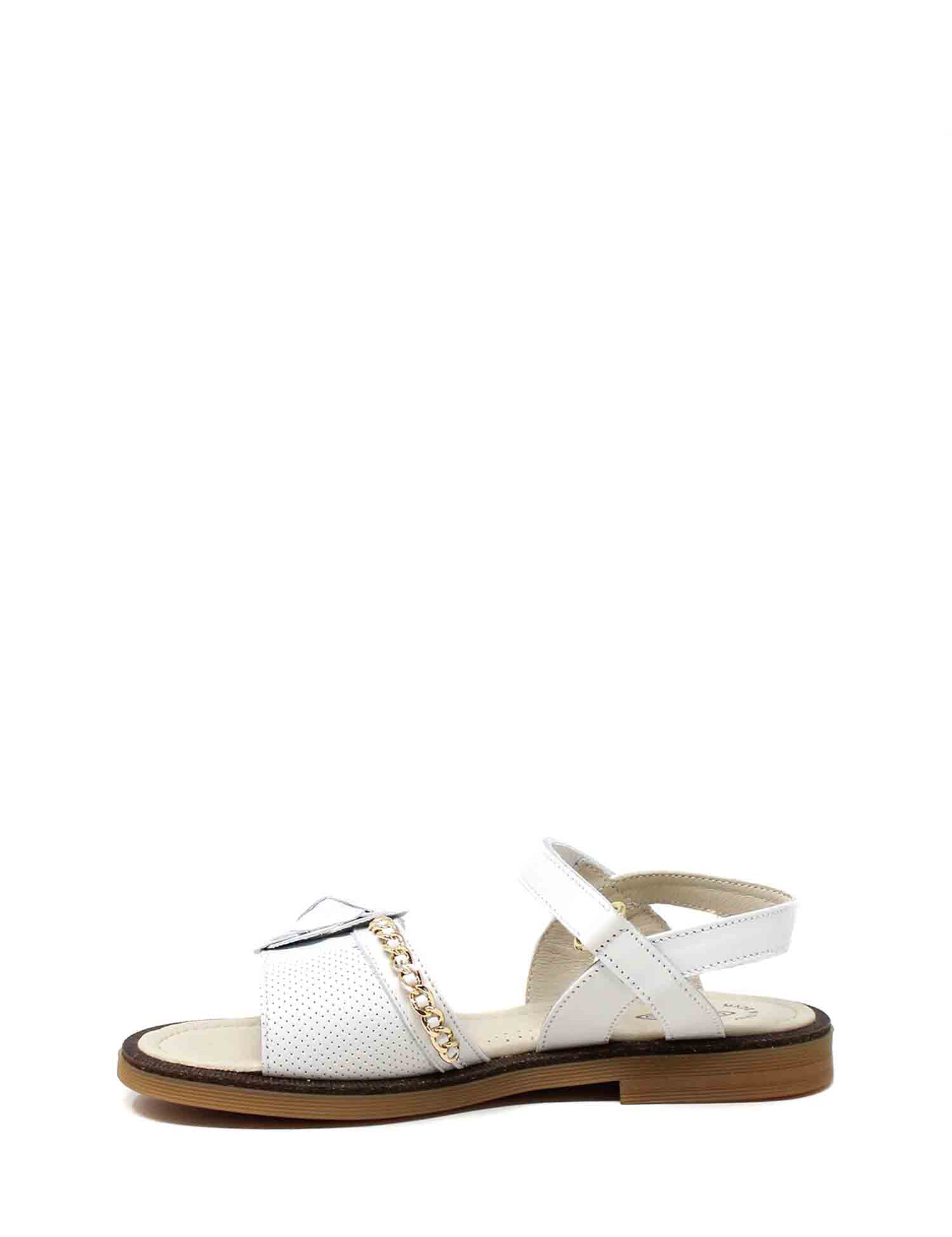 Sandali con strappi Bianco Balducci