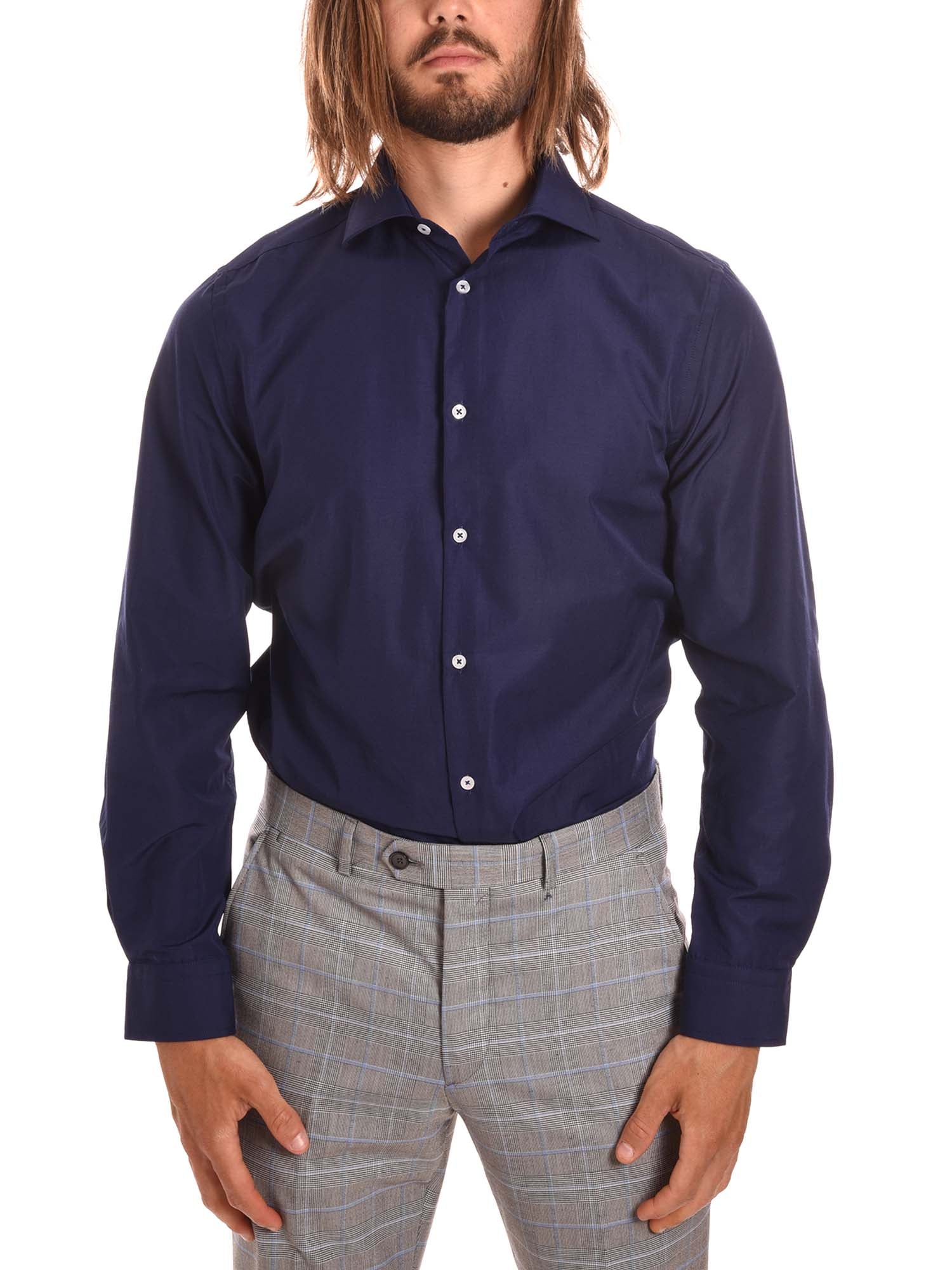 Camicie Blu Scuro Egon Von Furstenberg