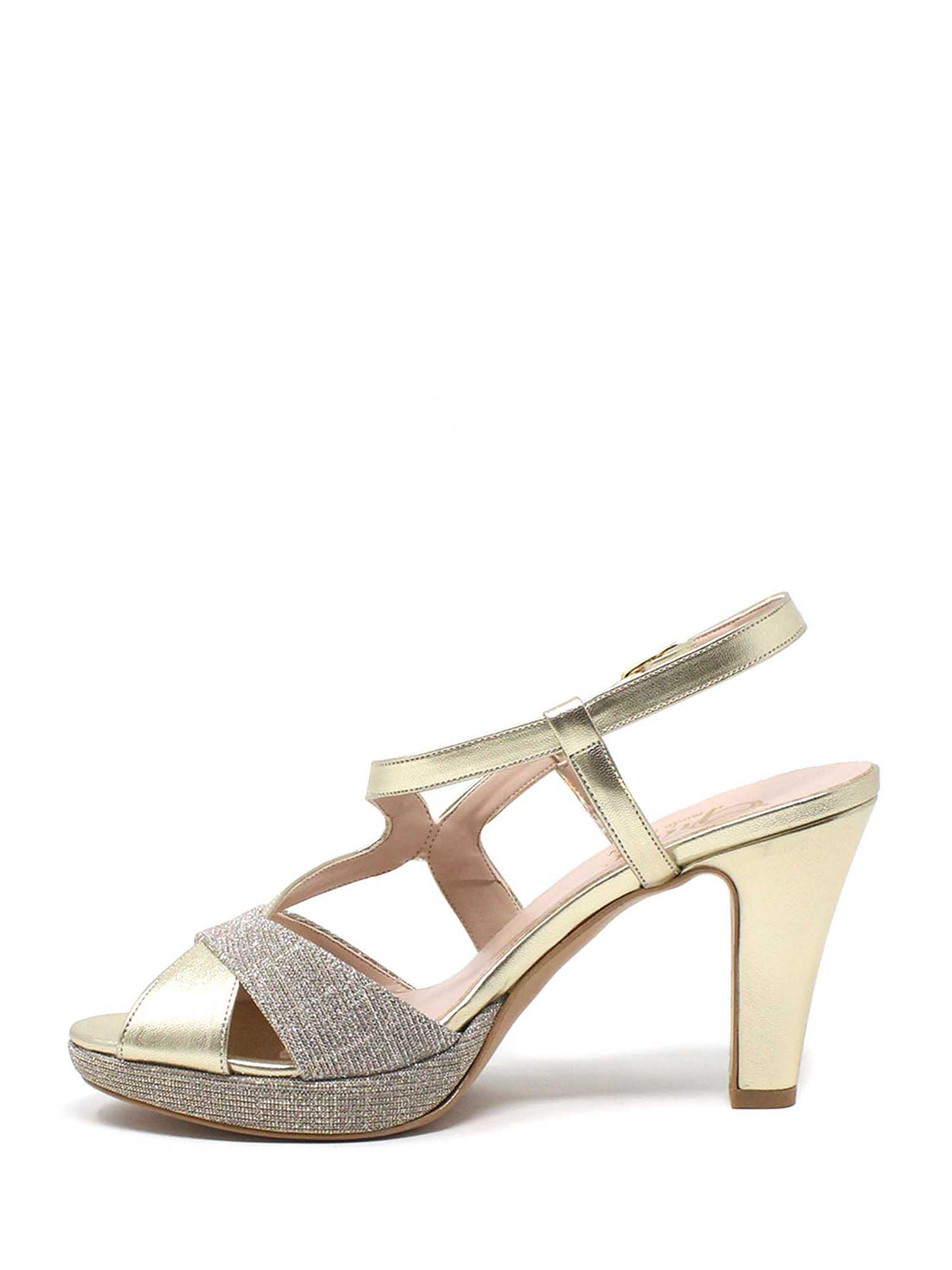 Sandali tacco Dorato Grace Shoes