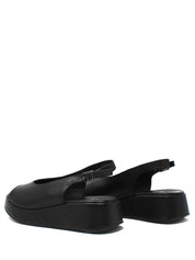 Sandali zeppa Nero Grace Shoes