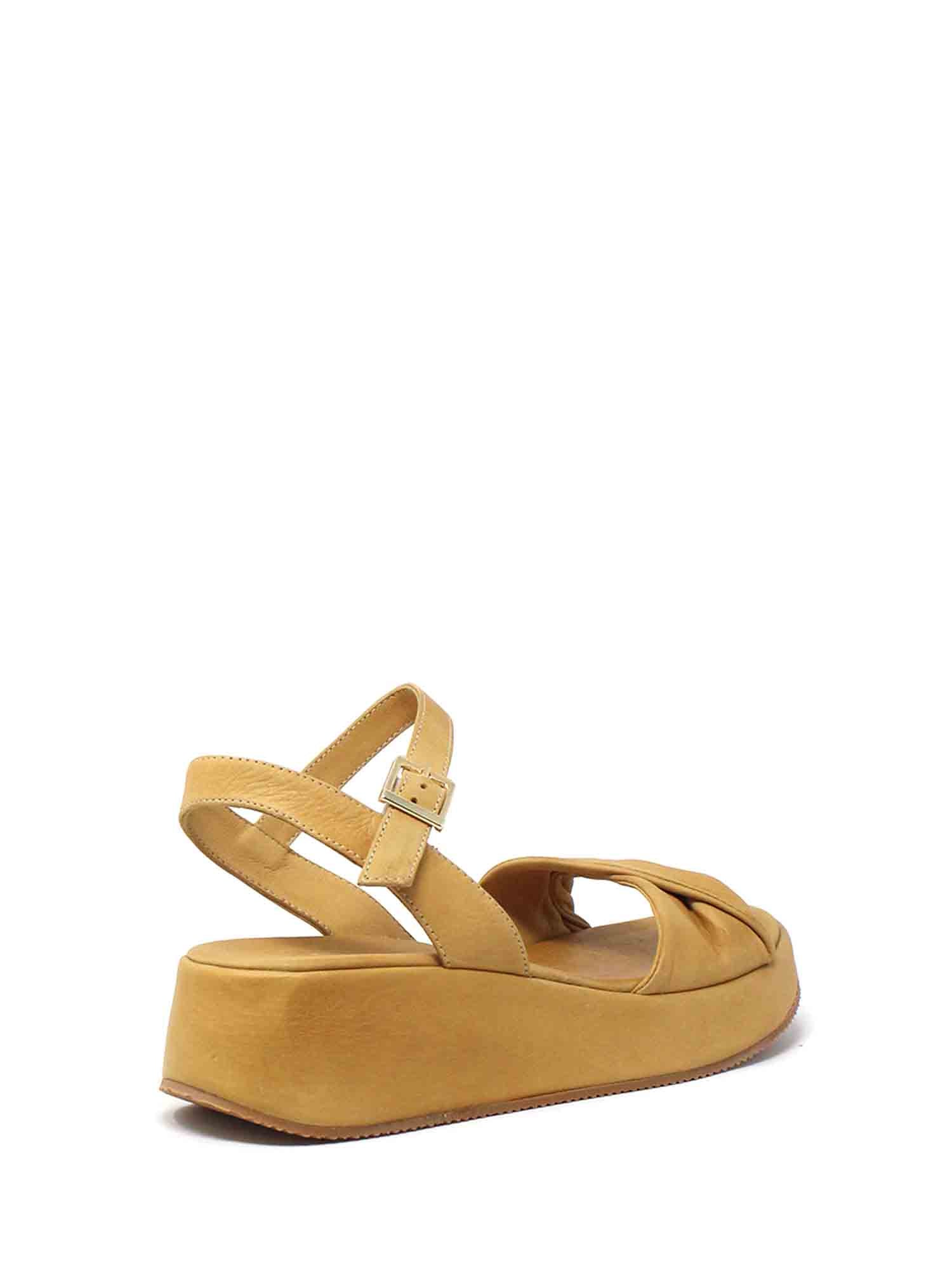 Sandali zeppa Giallo Grace Shoes