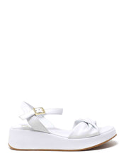 Sandali zeppa Bianco Grace Shoes
