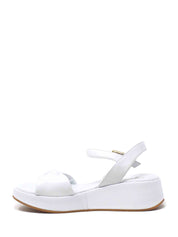 Sandali zeppa Bianco Grace Shoes