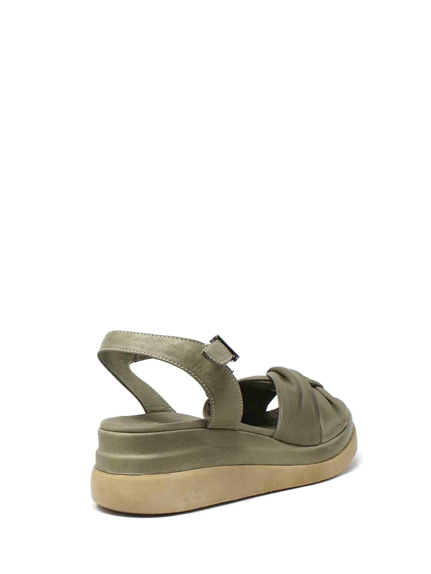 Sandali zeppa Verde Grace Shoes