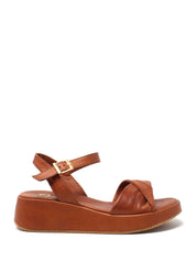 Sandali zeppa Marrone Grace Shoes