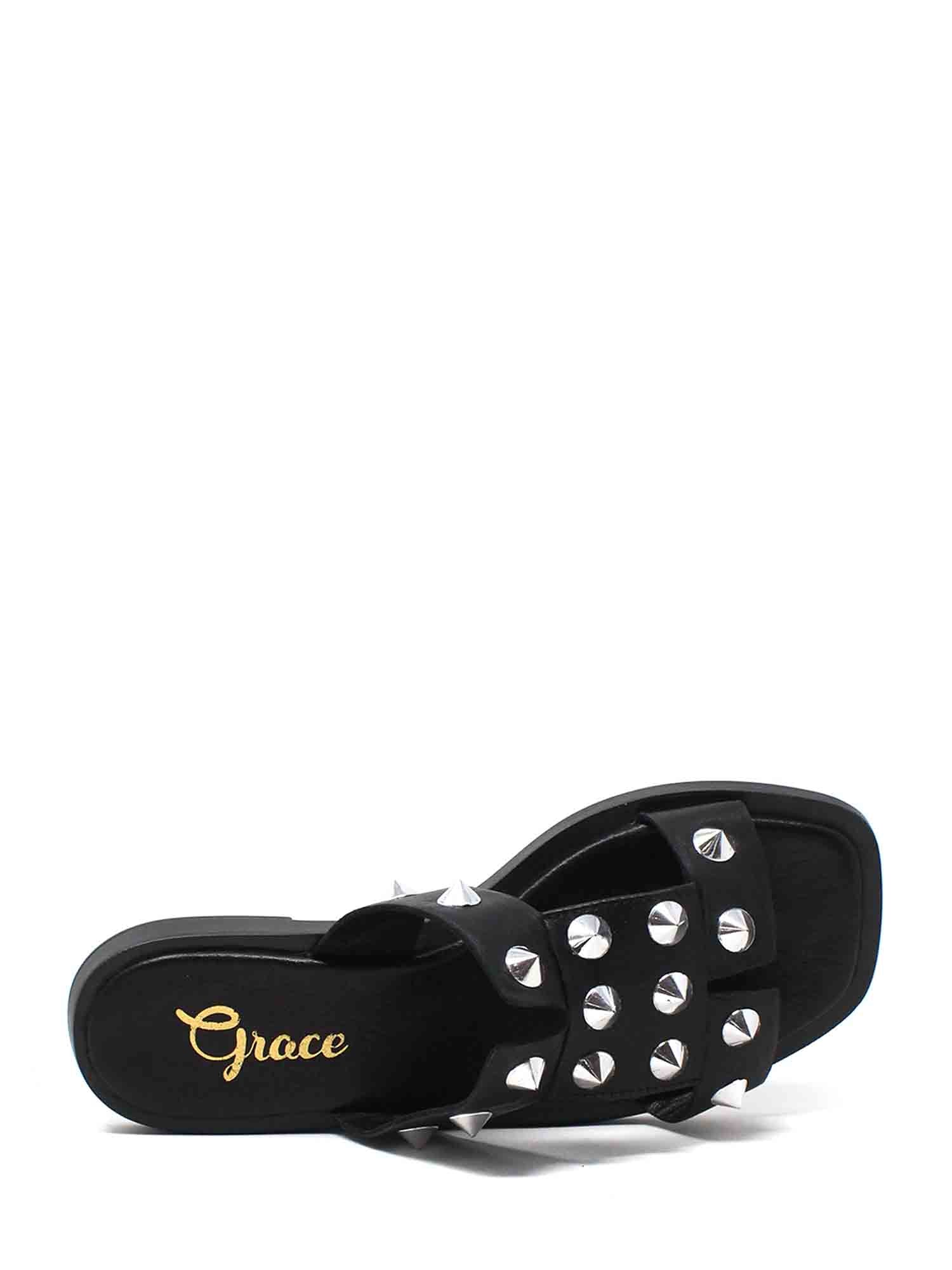 Ciabatte Nero Grace Shoes