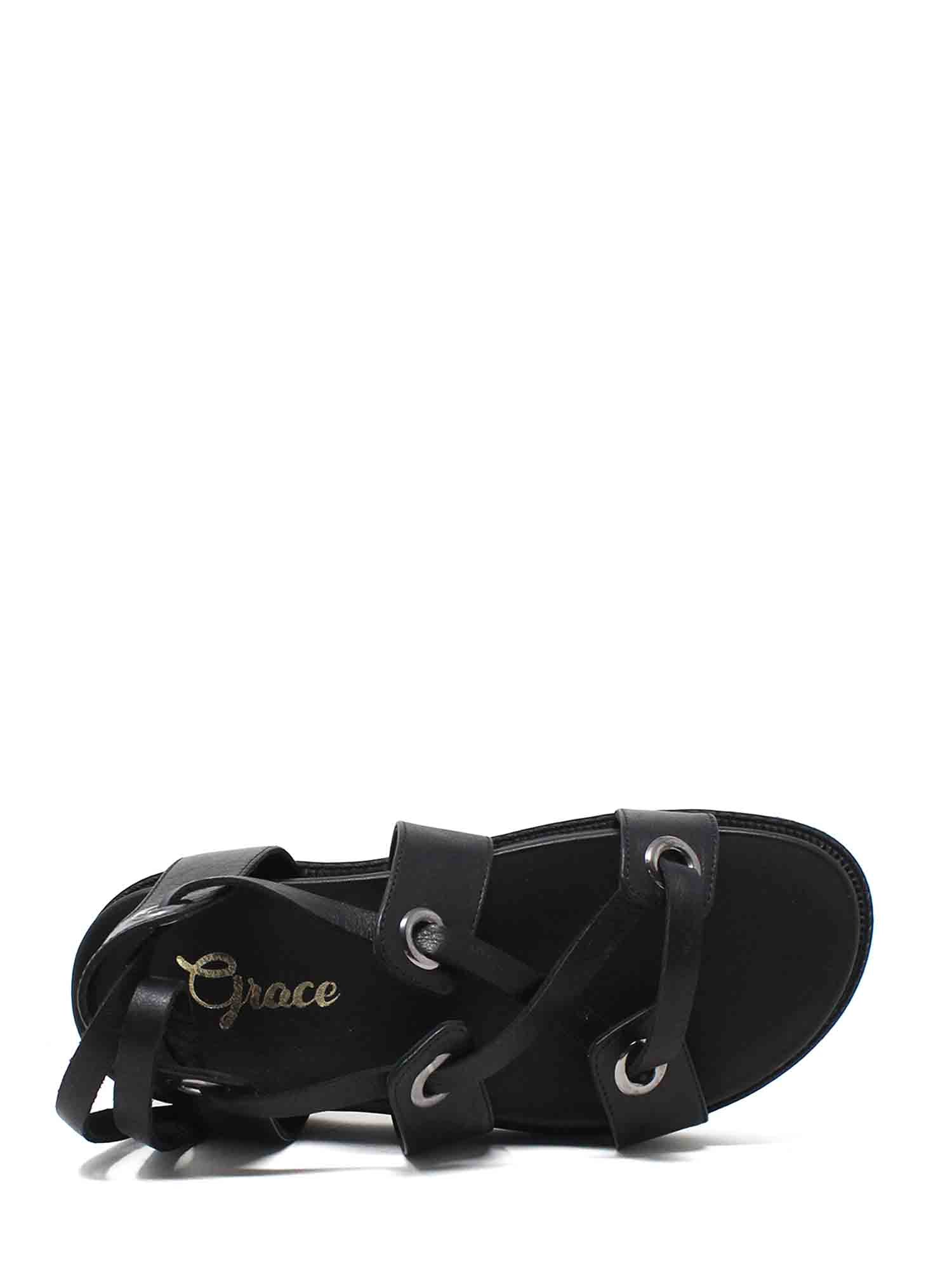 Sandali Nero Grace Shoes