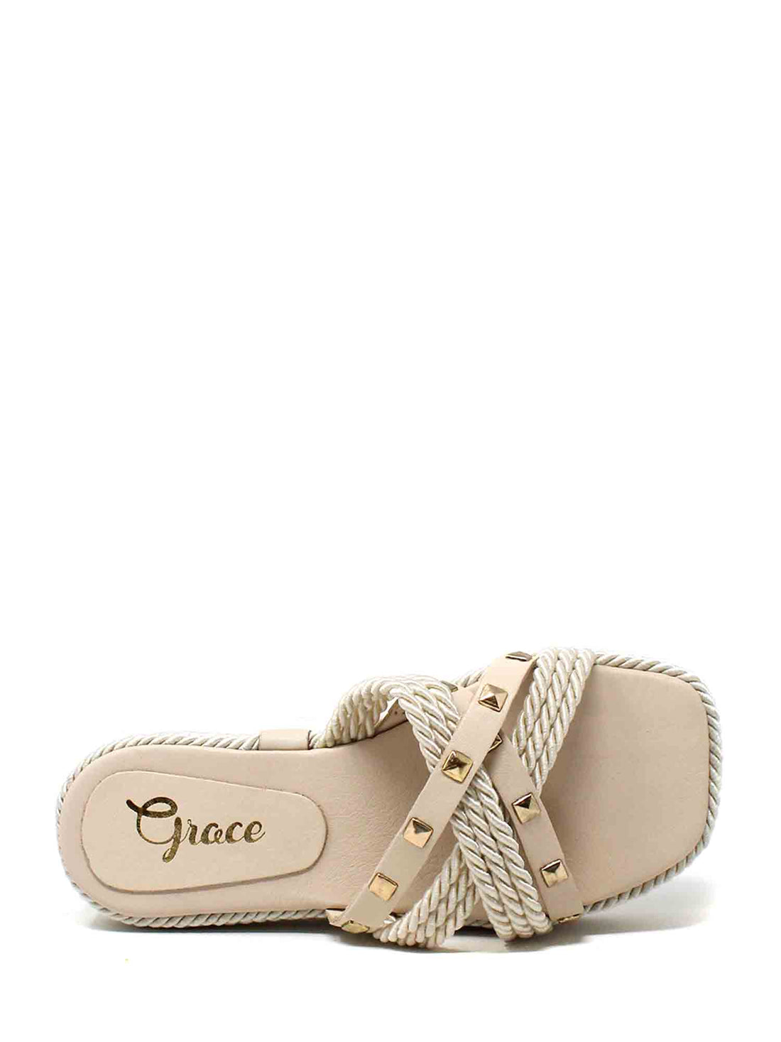 Ciabatte Beige Grace Shoes
