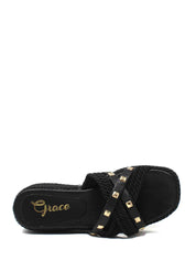 Ciabatte Nero Grace Shoes