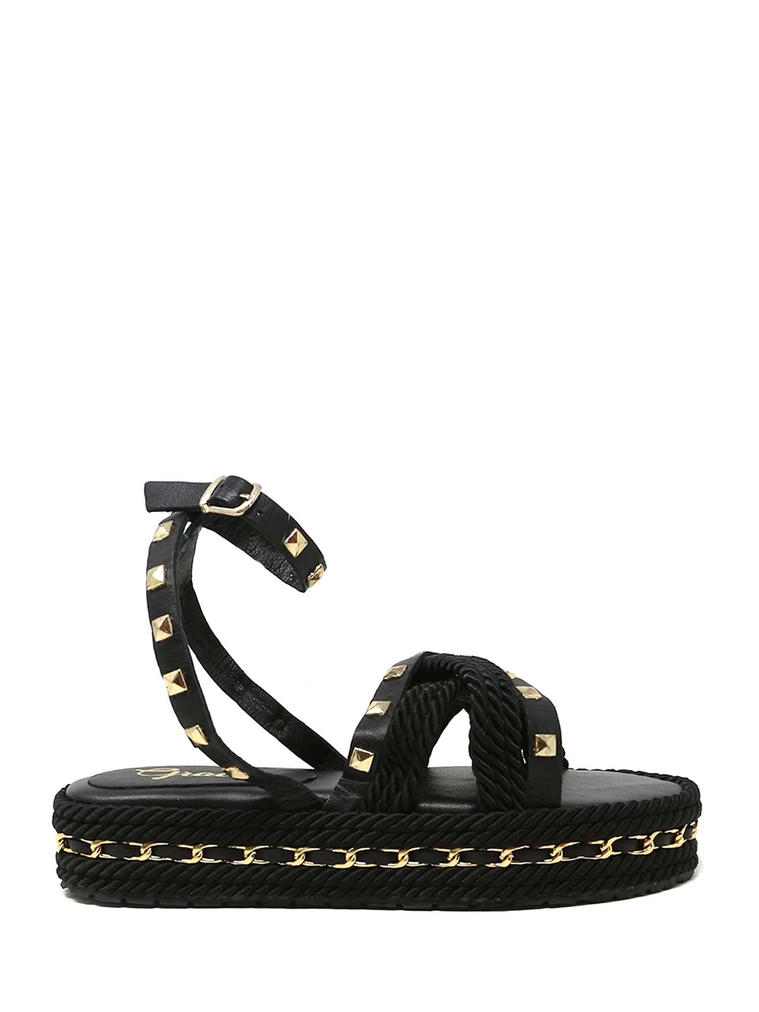 Sandali Nero Grace Shoes