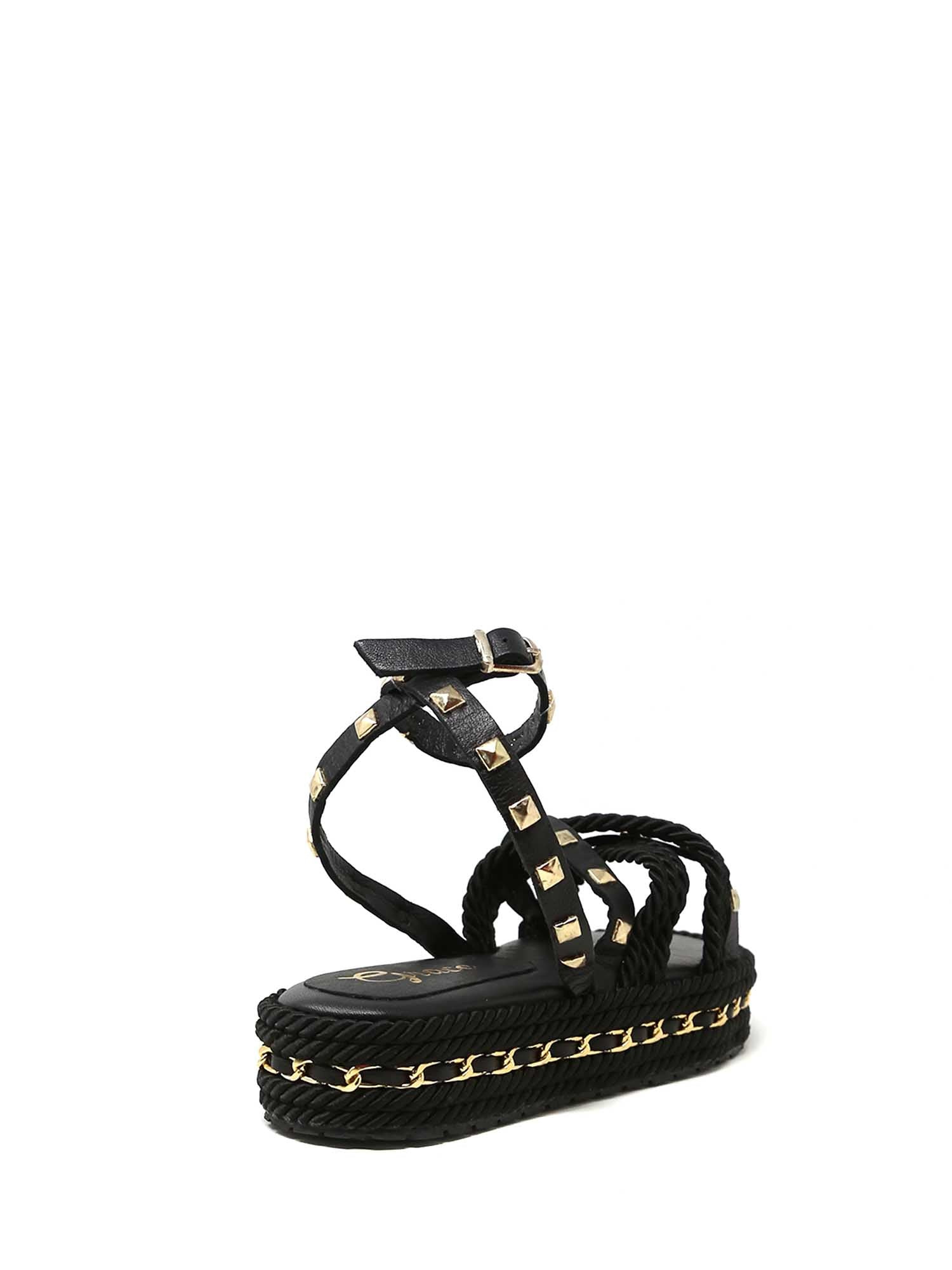 Sandali Nero Grace Shoes