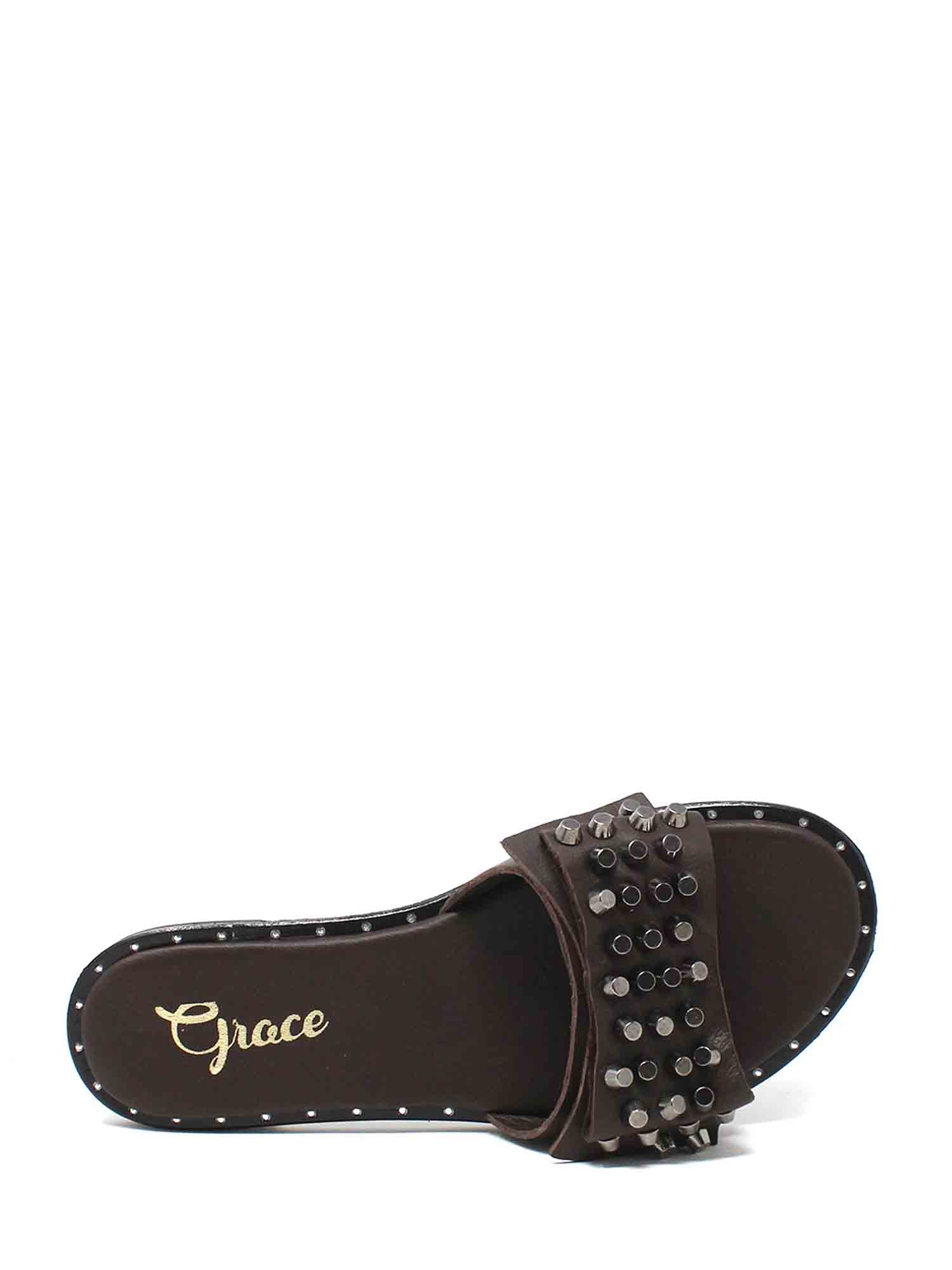 Ciabatte Marrone Grace Shoes