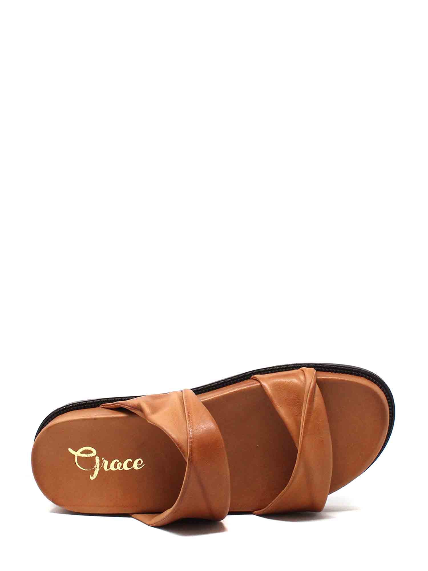 Ciabatte Marrone Grace Shoes