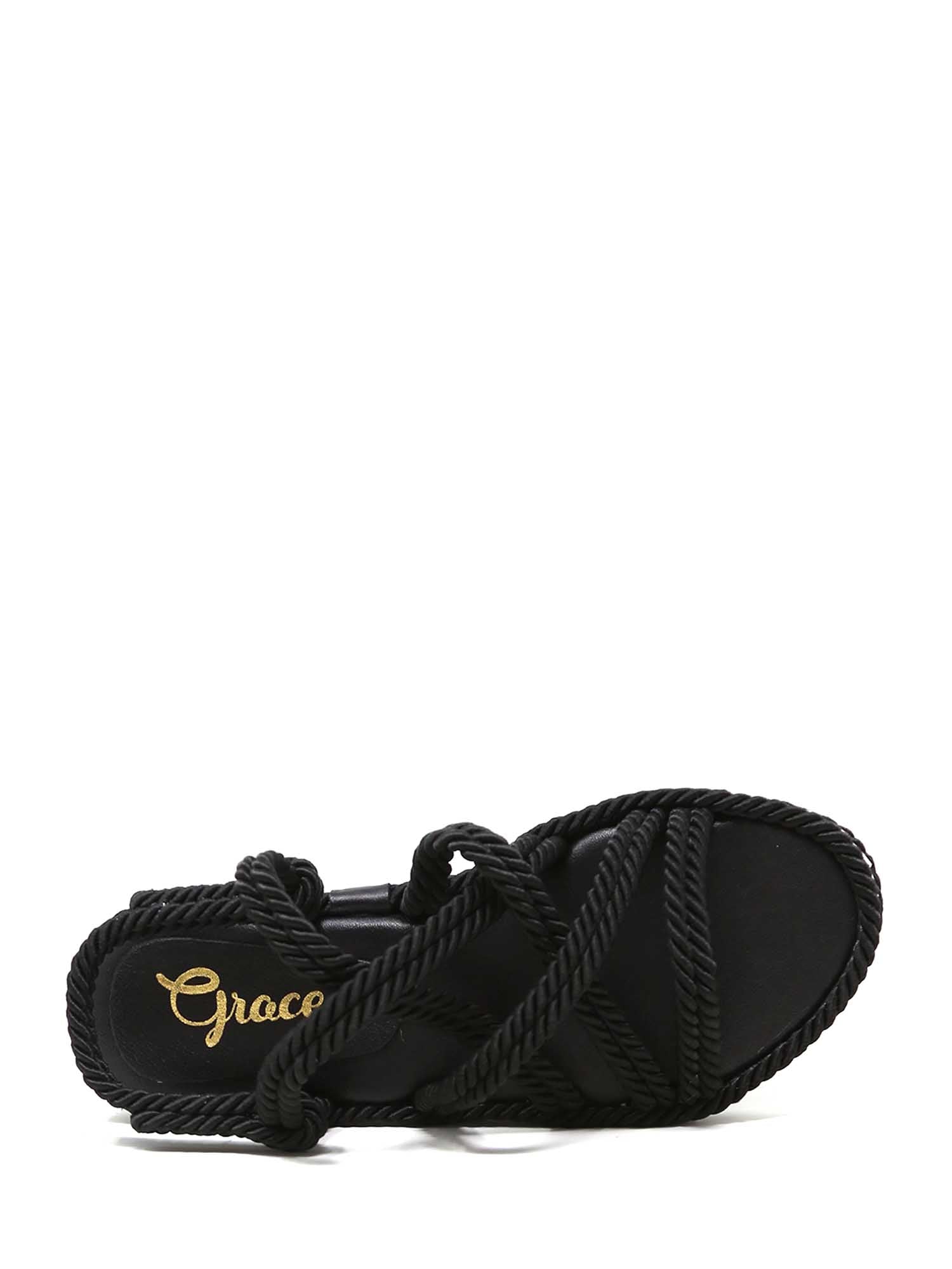 Sandali Nero Grace Shoes